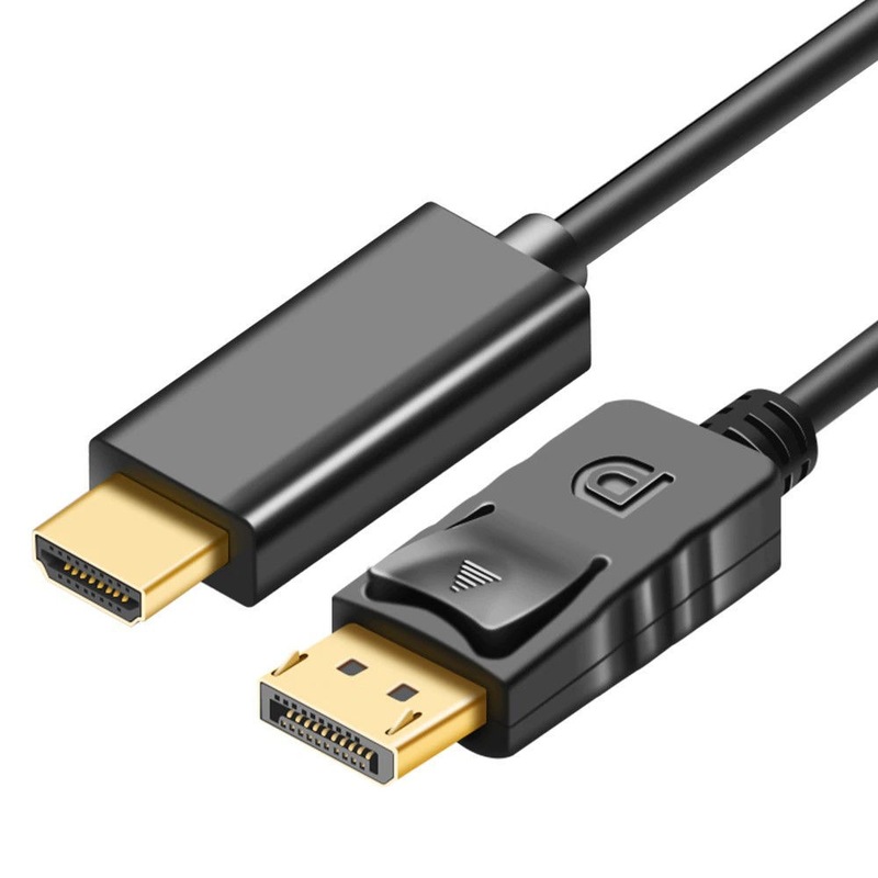 Buy Display Port Displayport DP to HDMI Cable Male to Male Full HD High ...