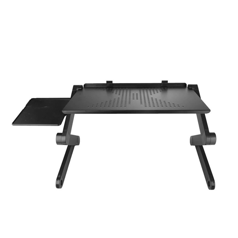 Buy Portable Foldable Laptop Desk Computer Table Tray Adjustable Sofa