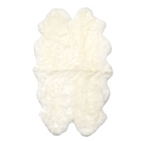 Sheepskin Lambskin Fluffy Rug Large Size Wool Quarto