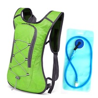 Sport Bike Bicycle Hike Hydration Backpack 2L BPA Free Water Bladder, Unisex, Water Resistant, Durable, Light Weight, Adjustable Sizing