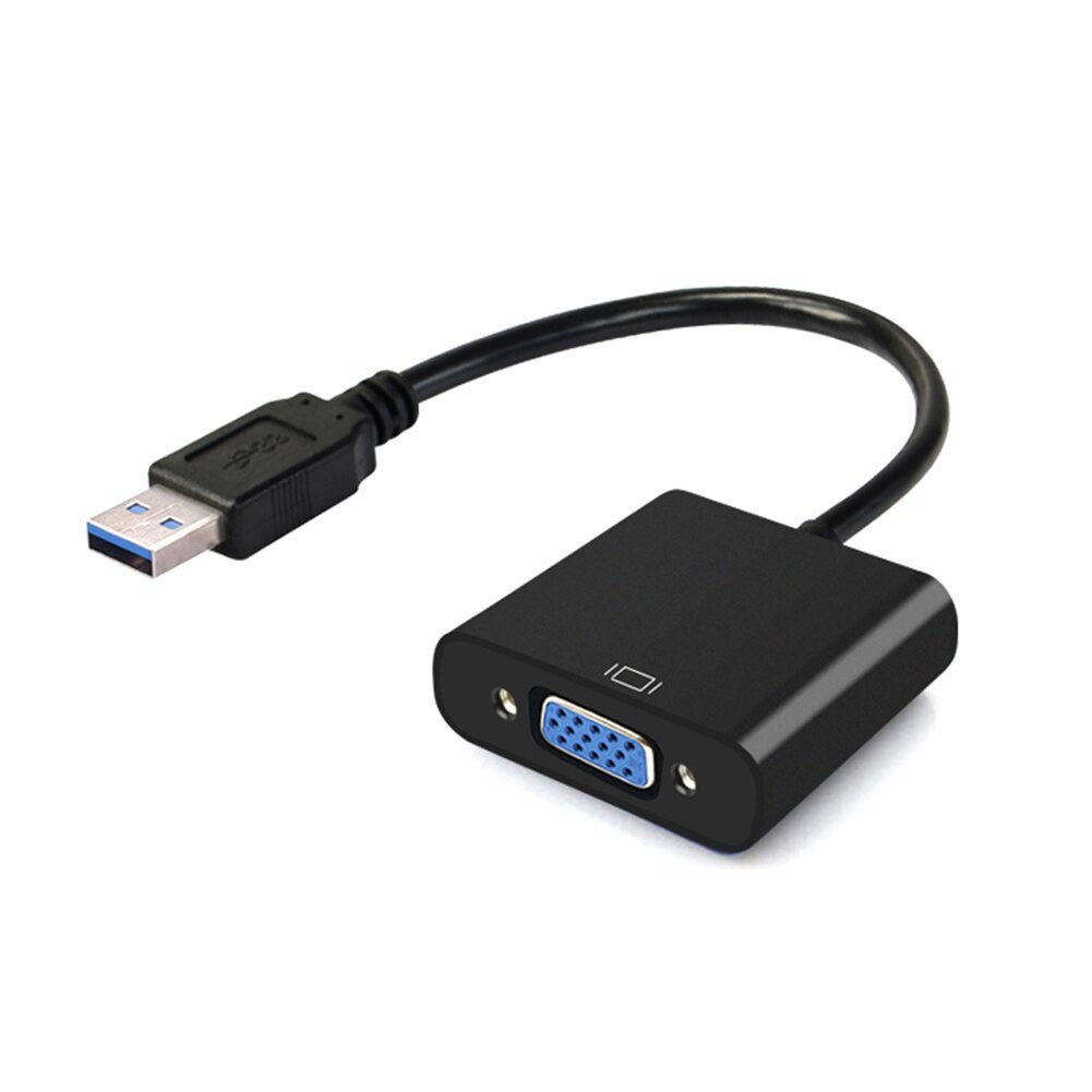 USB 3.0 to VGA Multi Display Adapter External Video Card For Window 10,7,8,VISTA