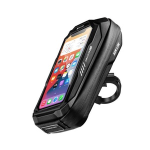 WILDMAN Waterproof Bicycle Touch Screen Phone Holder Road Bike Handlebar Bag