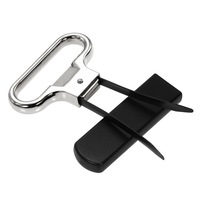 Wine Bottle Opener Cork Puller Damaged Cork Remover Black Sheath