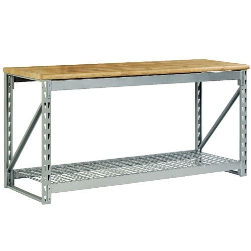 NEW Stratco Heavy Duty Bench With Timber Top 950 H x 1960 W x 600mm D