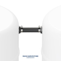 Rain Harvesting Rain Barrel Linking Kit