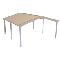 Stratco Domestic Gable Roof Double Car Shed Without Walls 6.00 x 6.15 x 2.4m Merino