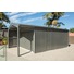 Buy Stratco Domestic Gable Roof Shed Single Garage 3.16 x 6.21 x 2.4m ...