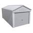 Buy Stratco Domestic Gable Roof Shed Single Garage 3.16 x 6.21 x 2.4m ...