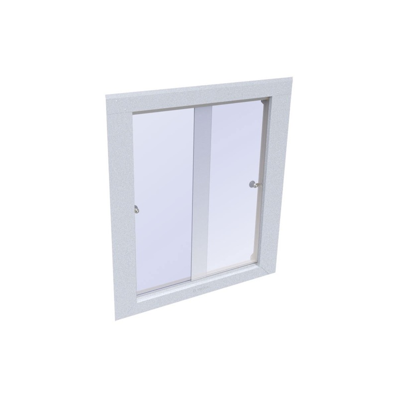 Buy Stratco Shed Sliding Window Zinc/Al - MyDeal