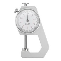 0-20Mm Metal Leather Craft Toll Thickness Gauge Measure Tester Dial