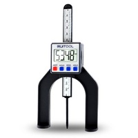 0-80Mm Digital Height Gauge Magnetic Feet Electronic Caliper Depth Gage For Router Tables Woodworking Measuring Instrument