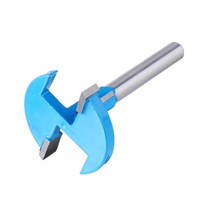1/4*1-3/8 Inch T Slot Router Bit Straight Shank T-Track Woodworking Cutter