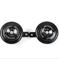 1 Pair 435Hz+335Hz 110db 12V 5A Universal Waterproof Motorcycle Horns Especially Loud