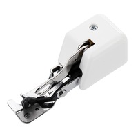 1 Side Cutter Zig Zag Sewing Machine Attachment Presser Foot Low Shank Cut and Hem Sharp