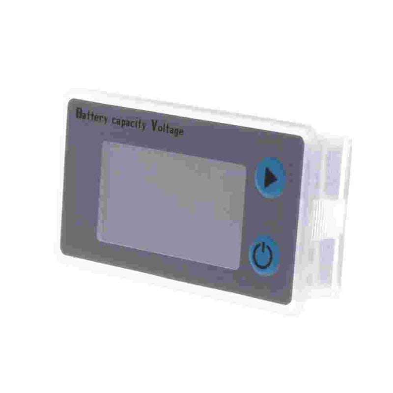 Indicatore di Capacità Batteria LCD 12/24V per Batterie al Piombo-Acido e al Litio, Voltmetro Tester di Tensione Indicatore di Capacità Batteria LCD 12/24V per Batterie al Piombo-Acido e al Litio, Voltmetro Tester di Tensione