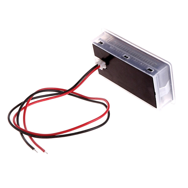 Buy 10-100V Universal LCD Car Lithium Battery Capacity Indicator ...