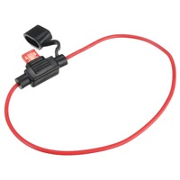 10 Pcs 10A Professional Power Socket Waterproof Blade Fuse Holder With Fuse