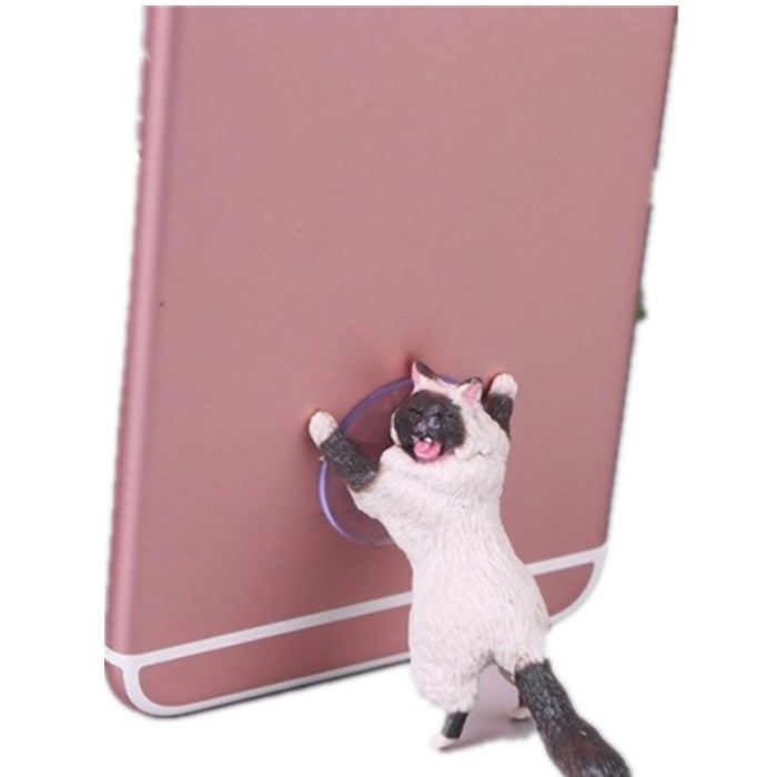 10 Pcs Sucker Design Cute Cat Smartphone Holder