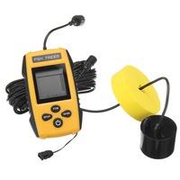 100M Sonar Sensor Fish Finder Lcd Blue Screen Intelligent 200Khz