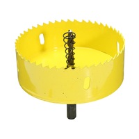 100Mm Bi Metal Hole Saw Holesaw Cutter Arbor Drill Bit Wood Plastic Kit