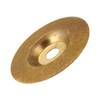 100X16Mm Glass Ceramic Granite Gold Diamond Saw Blade Disc Cutting Wheel For Angle Grinder