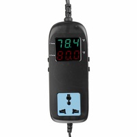 10A Led Digital Temperature Controller Socket Thermostat