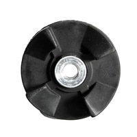 10Pcs Black Rubber Gear Spare Replacement Parts for Magic Bullet Cross and Flat Blade