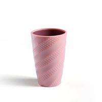 10Pcs Multifunctional Universal Water Cup With Plastic Couple Tooth Cylinder For Toilet Wash Mug