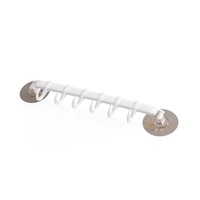 10Pcs Plastic Suction Cup Kitchen Hanger Organizer Bath Clothes Towel Bathroom Hook Cooking Tool Flexible Storage Rack Shelf R-F