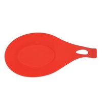 10Pcs Silicone Insulation Spoon Rest Heat Resistant Placemat Drink Glass Coaster Tray Spoon Pad Eat Mat Pot Holder Kitchen Accessories