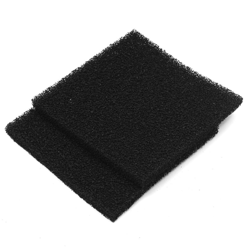 Buy 10Pcs Square Activated Carbon Filter Foam Sponge Air Impregnated ...