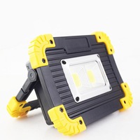10W Cob Led Rechargeable Camping Light 18650 Battery Waterproof Emergency Flashlight