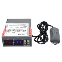 110-220V Stc-3018 Digital Temperature Thermostat Controller With Setting Function Value Display C/F Conversion