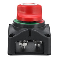 12/24V 1000A Max Dual Battery Selector Isolator Switch With 4Pcs Baffles And 4Pcs Screws
