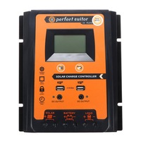 12/24V Dual 2.4A Usb Lcd Solar Panel Stabilizer Solar Charge Controller