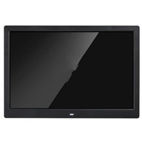 12 Inch Digital Photo Frame HD 1280x800 LED Back-light Electronic Album Picture Music Video Gift Black