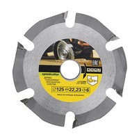 125Mm 6 Teeth Circular Saw Blade Carbide Tipped Wood Carving Cutting Disc For Angle Grinders