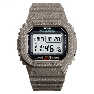 1471 Fashion Multifunctional Shock Proof Military Camo Boys' Watch Sports Electronic Watch