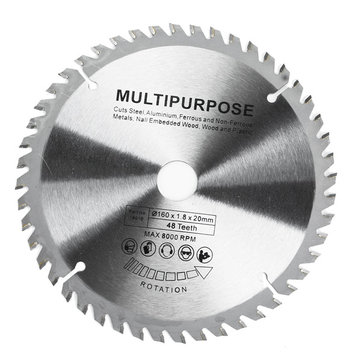 160Mm 160X20X1.8Mm 48 Teeth Saw Blade Cutting Tool For Makita Unbranded Australia