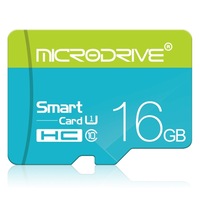 16Gb U1 Blue And Green Tf(Micro Sd) Memory Card