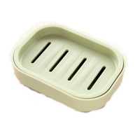 16Pcs Bathroom Dish Plate Case Home Shower Travel Hiking Holder Container Plastic Soap Box Dispenser Soap Rack
