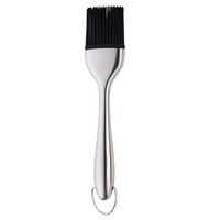 1Pc Oil brush Stainless Steel Handle Silcone Brush Gold Oil Pastry Barbecue Grill Tools Kitchen Basting Bakeware