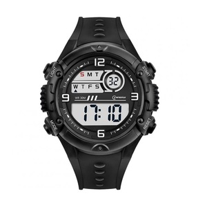 1Pcs Students Electronic Watch Sports Fashion Simple Wristwatches Multi-Functional Wristwatch Black