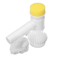 1Set 5 In 1 Multifunction Electric Cleaning Brush Bathroom Window Cleaner Scrubber