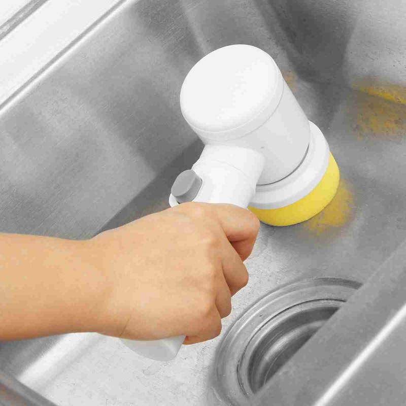 Buy 1Set 5 In 1 Multifunction Electric Cleaning Brush Bathroom Window ...
