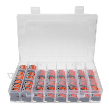 1Set 60Pc 2/3/5 Hole Wire Block Electrical Wire Connector Terminal