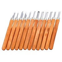 1Set Engraving Cutter Wood Carving Tool With Whetstone For Handmade Diy Art Craft