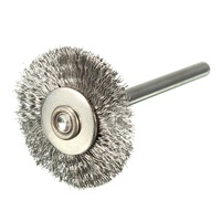 1Set Steel Wire Wheel Brush Compatible For Die Grinder Dremael Rotary Tools