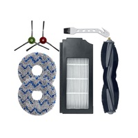 1Set Suitable For Cobos T10 Sweeper Accessories T10 TURBO/X1 Roller Brush Filter Mop Rag Side Brush