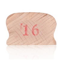 1Set Wooden Polished Block For Guitar Bass Fret Leveling Fingerboard Luthier Tool + 2 Sandpaper 16#
